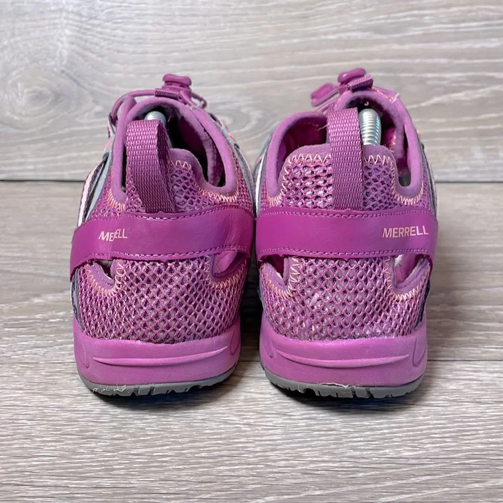 Merrell Hydro Choprock Big Girls Size 7 Purple Pink Hiking Sandal